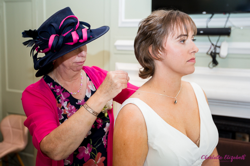 Wedding preparations at Mosborough Hall Hotel Sheffield Wedding