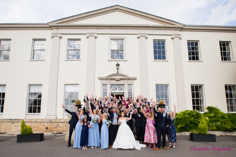 Wedding photographs at Owston Hall wedding photographer